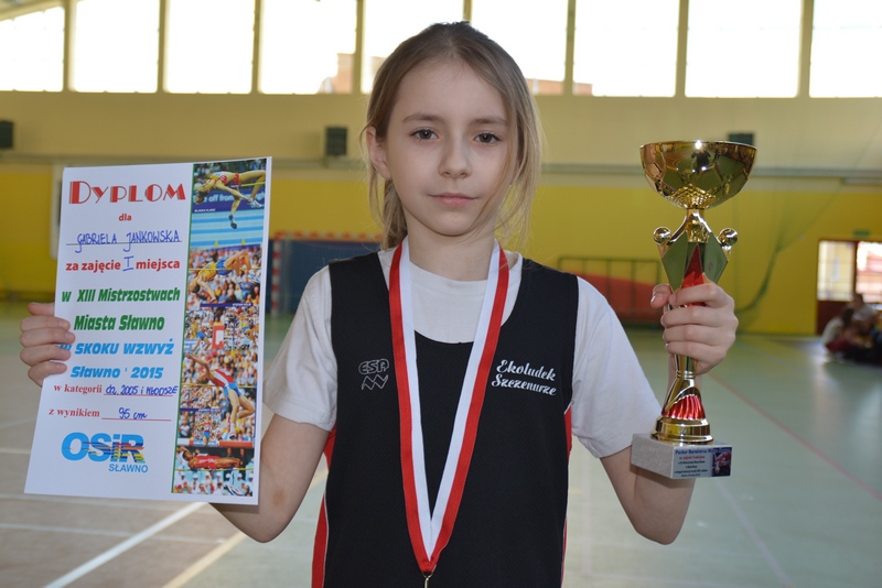 Gabriela Jankowska po raz kolejny triumfowała na zawodach w powiecie sławieńskim.